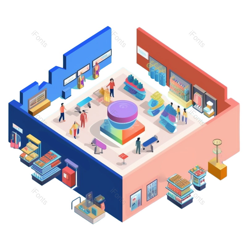 衬衫图片,插画元素,女人PNG,蓝色背景免抠素材